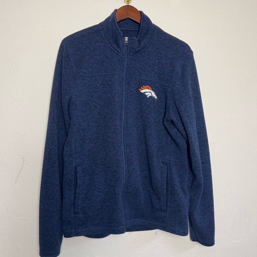 Denver Broncos Football‎ Full Zip sweater Jacket